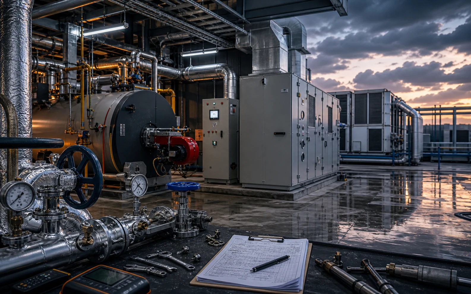 Промисловий HVAC: тепло, вентиляція і вологість мають рахуватися разом